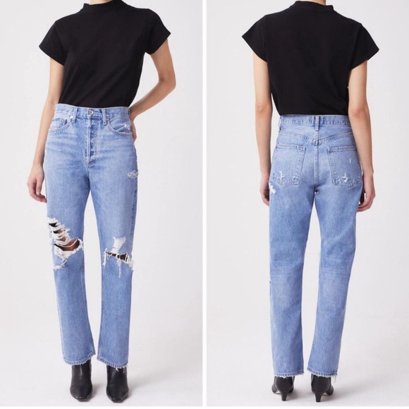 AGOLDE | 90s mid rise jeans - Picture 3 of 13